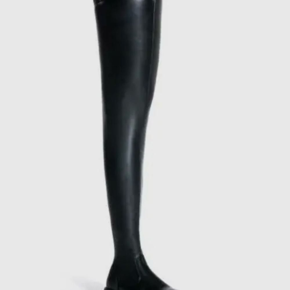Black Over-the-Knee Women's Boots